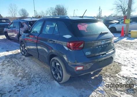 2025 Hyundai Venue Limited из США, поврежденный, VIN KMHRC8A36SU394133